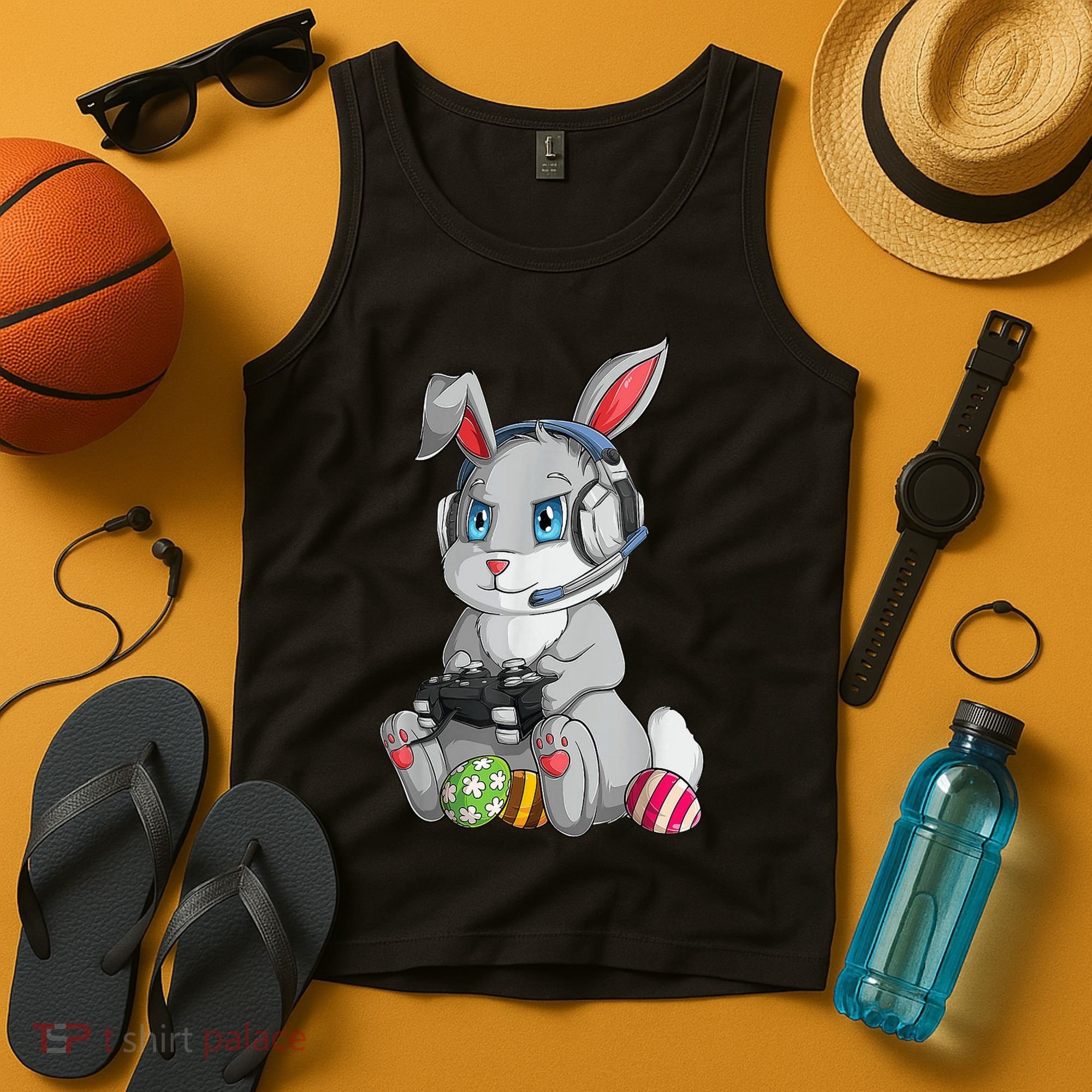 Easter Bunny Gamer Tank Top