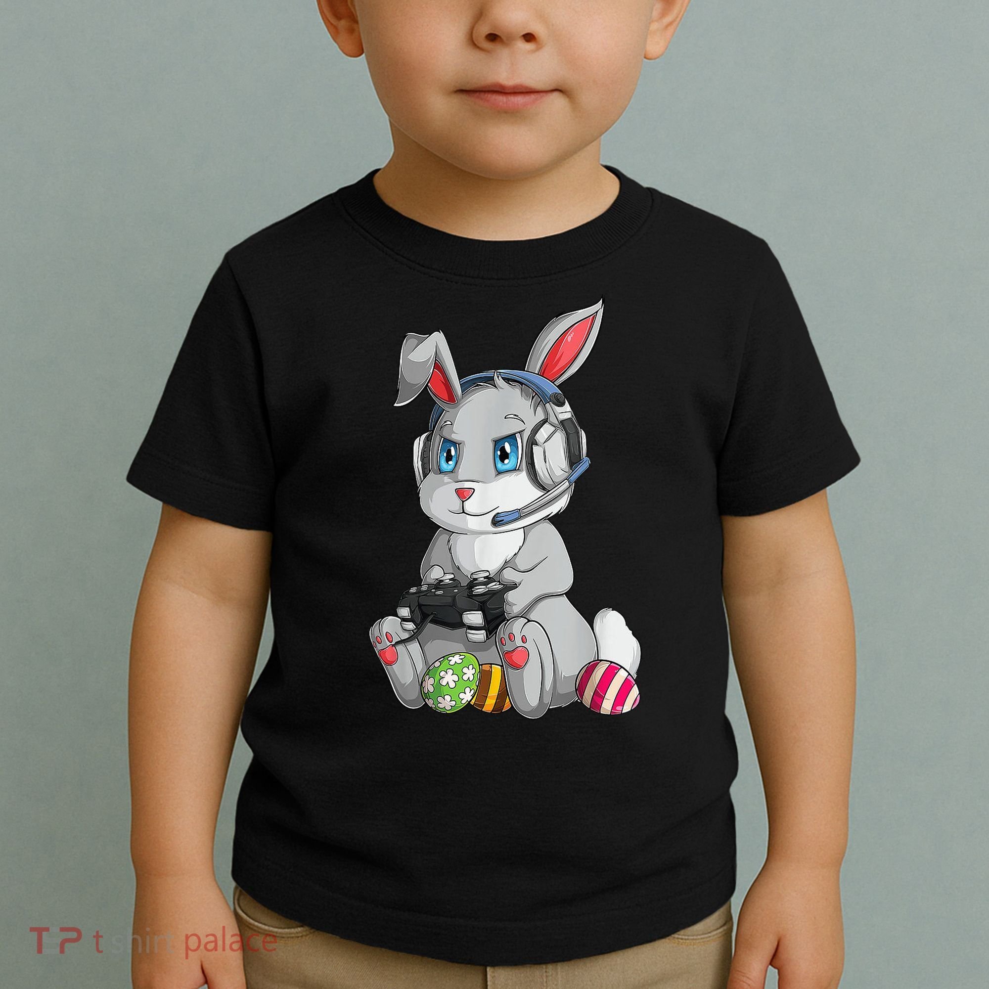 Easter Bunny Gamer Toddler T-Shirt