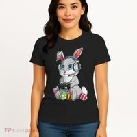 Easter Bunny Gamer Women's T-Shirt thumb 4