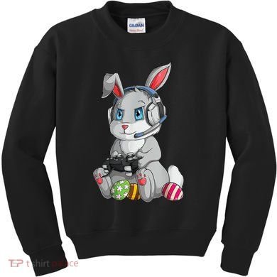 Easter Bunny Gamer Kids Sweatshirt