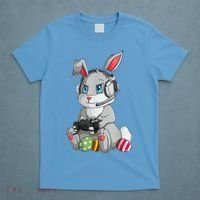Easter Bunny Gamer T-Shirt thumb 4