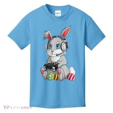 Easter Bunny Gamer Kids T-Shirt