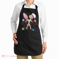 Easter Bunny German Shorthaired Pointer GSP Puppy Dog Lover Apron thumb 2