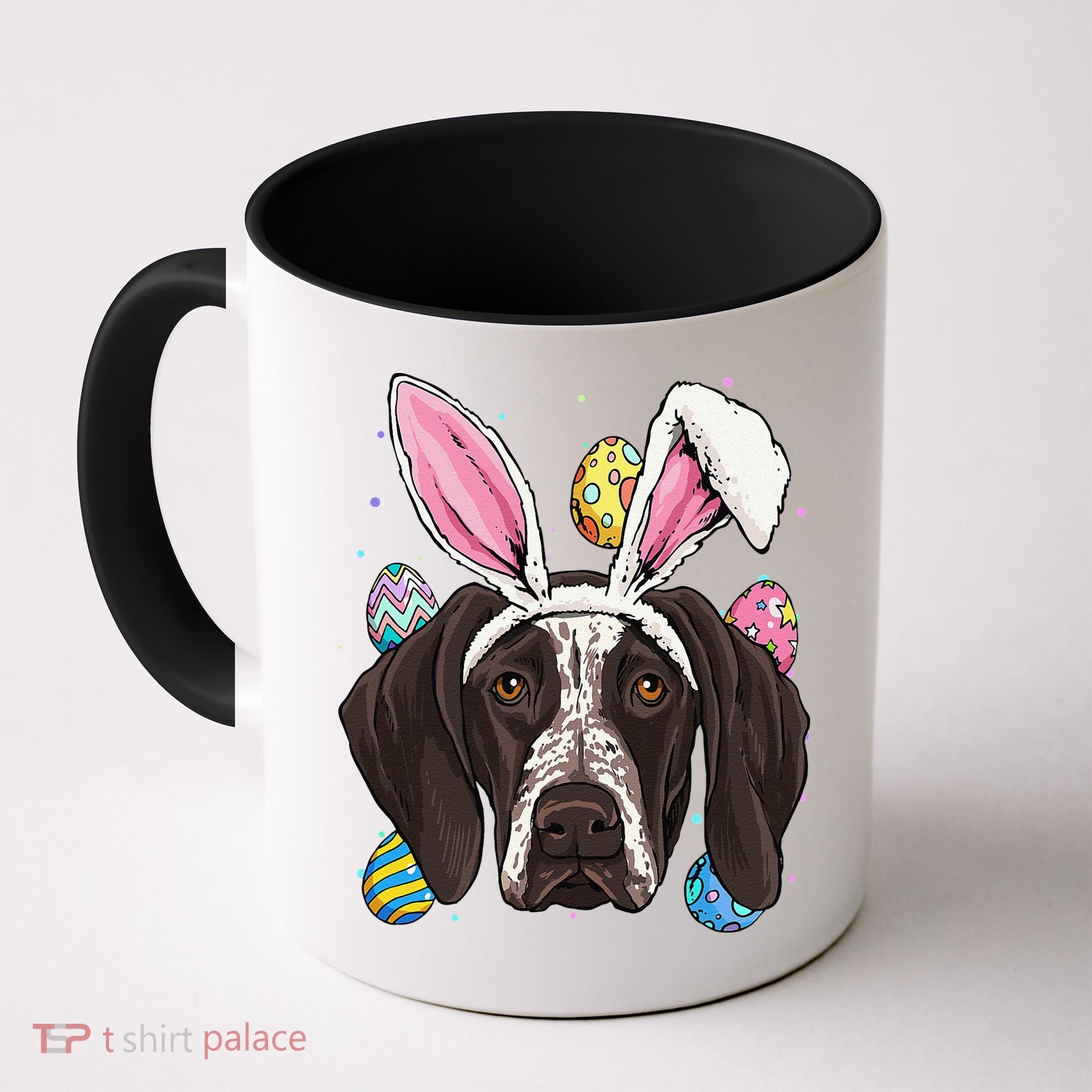 Easter Bunny German Shorthaired Pointer GSP Puppy Dog Lover Coffee Mug