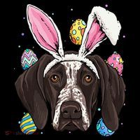 Easter Bunny German Shorthaired Pointer GSP Puppy Dog Lover Coffee Mug thumb 5