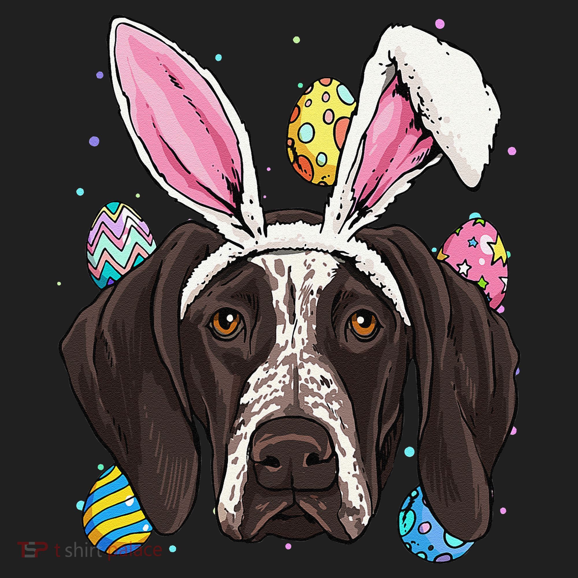 Easter Bunny German Shorthaired Pointer GSP Puppy Dog Lover Beanie