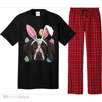 Easter Bunny German Shorthaired Pointer GSP Puppy Dog Lover Pajama Set
