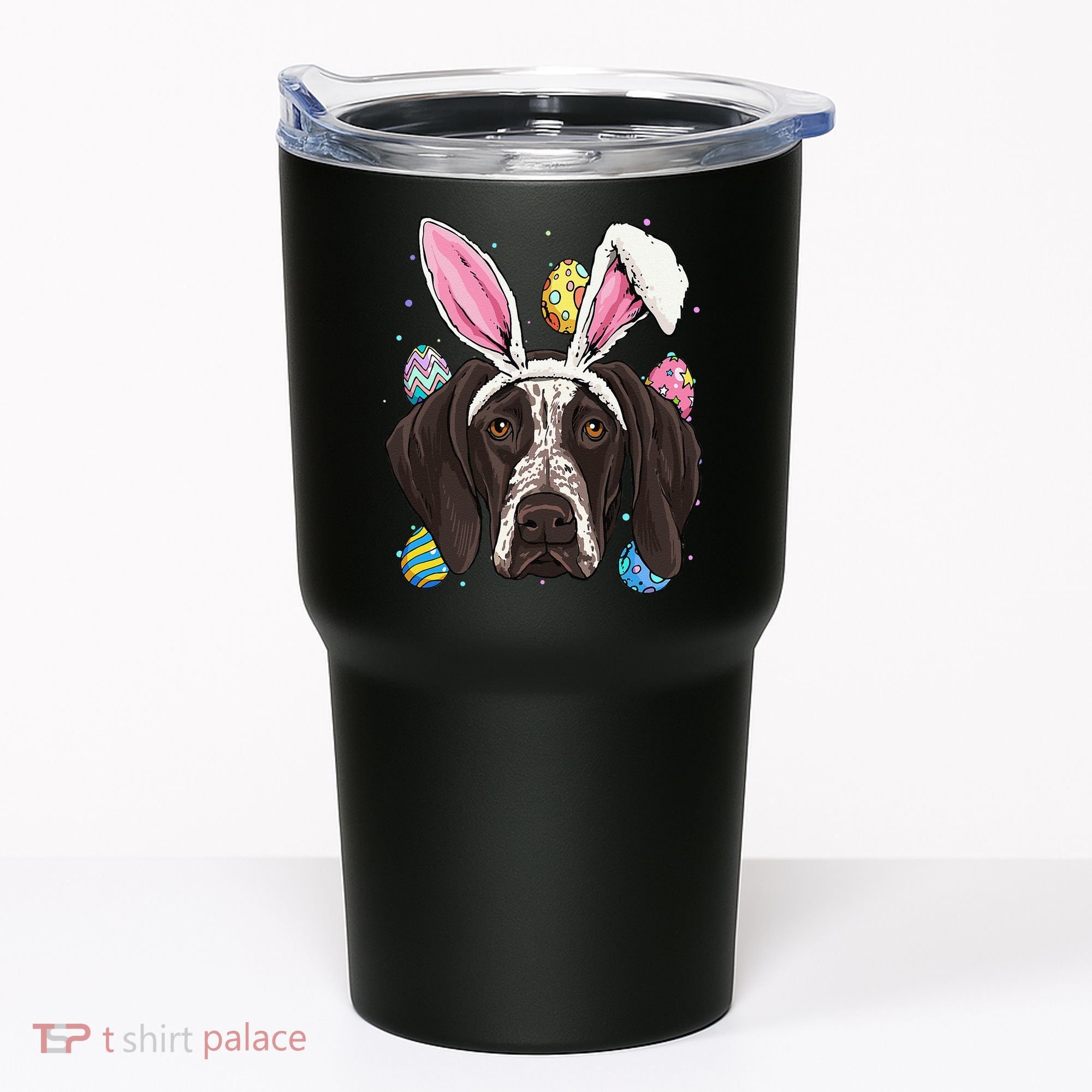 Easter Bunny German Shorthaired Pointer GSP Puppy Dog Lover Tumbler