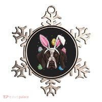 Easter Bunny German Shorthaired Pointer GSP Puppy Dog Lover Ornament thumb 0