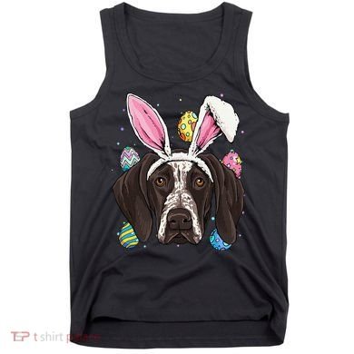 Easter Bunny German Shorthaired Pointer GSP Puppy Dog Lover Tank Top