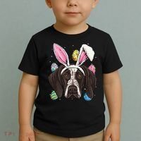 Easter Bunny German Shorthaired Pointer GSP Puppy Dog Lover Toddler T-Shirt thumb 2