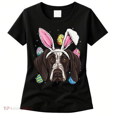 Easter Bunny German Shorthaired Pointer GSP Puppy Dog Lover Women's T-Shirt
