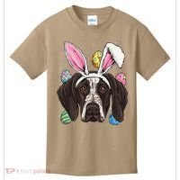Easter Bunny German Shorthaired Pointer GSP Puppy Dog Lover Kids T-Shirt thumb 0