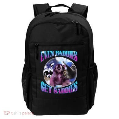 Even Baddies Get Saddies Opossum Funny Backpack