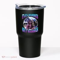 Even Baddies Get Saddies Opossum Funny Tumbler thumb 0