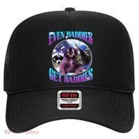 Even Baddies Get Saddies Opossum Funny Hat thumb 0