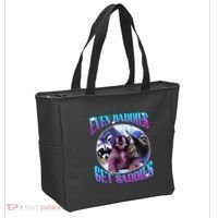 Even Baddies Get Saddies Opossum Funny Tote Bag thumb 2