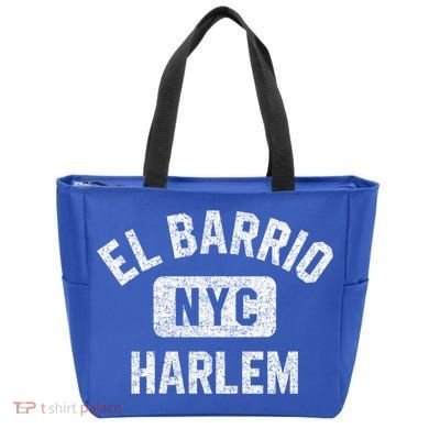 El Barrio Harlem Nyc Gym Style Distressed White Print Gift Tote Bag