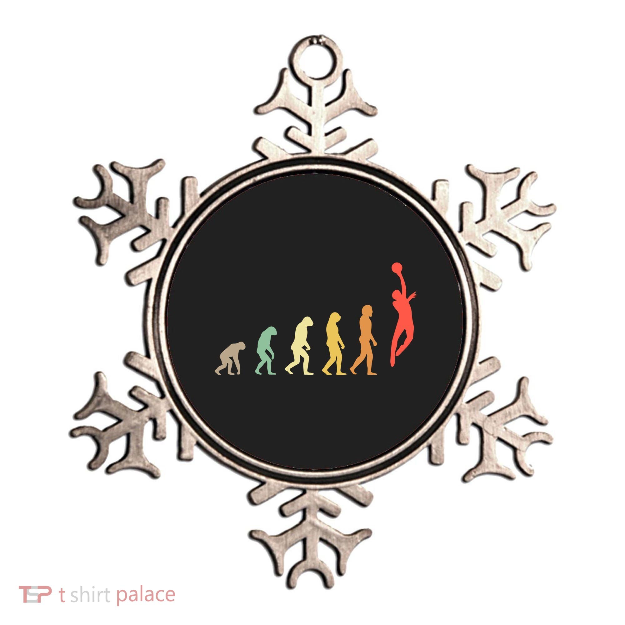 Evolution Basketball Human Evolution Basketball Player Silhouette Basketball Ornament