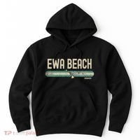 Ewa Beach Hi Hawaii Travel & 80s Style Hoodie thumb 0