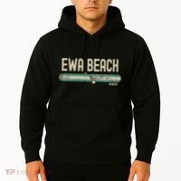 Ewa Beach Hi Hawaii Travel & 80s Style Hoodie thumb 2