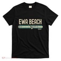 Ewa Beach Hi Hawaii Travel & 80s Style T-Shirt thumb 0