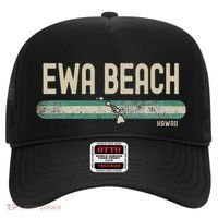 Ewa Beach Hi Hawaii Travel & 80s Style Hat thumb 0