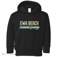Ewa Beach Hi Hawaii Travel & 80s Style Toddler Hoodie thumb 0