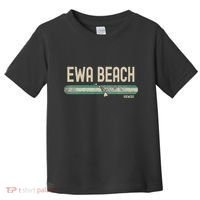 Ewa Beach Hi Hawaii Travel & 80s Style Toddler T-Shirt thumb 0