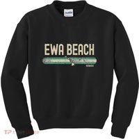 Ewa Beach Hi Hawaii Travel & 80s Style Kids Sweatshirt thumb 0