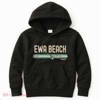 Ewa Beach Hi Hawaii Travel & 80s Style Kids Hoodie thumb 0