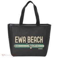Ewa Beach Hi Hawaii Travel & 80s Style Tote Bag thumb 0