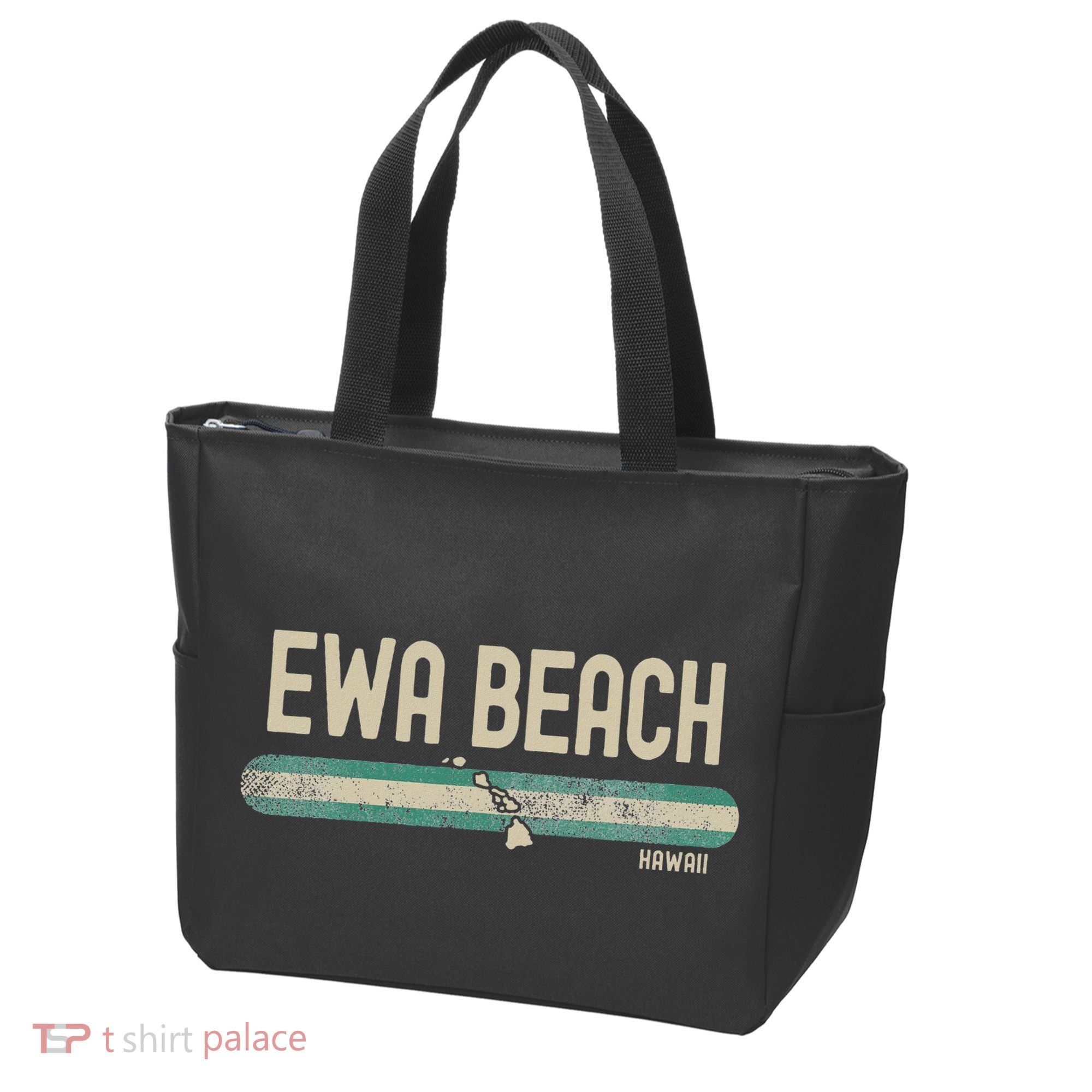 Ewa Beach Hi Hawaii Travel & 80s Style Tote Bag