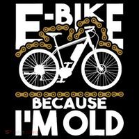 Ebike Because IM Old Electric Bike Bicycle Cycling Coffee Mug thumb 5