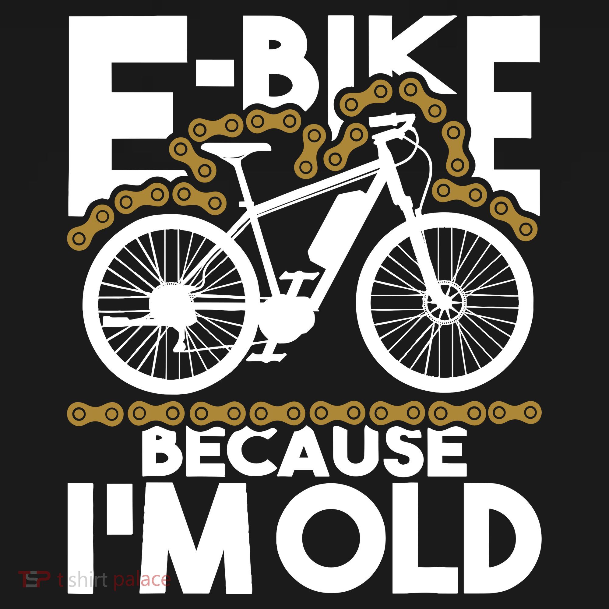 Ebike Because IM Old Electric Bike Bicycle Cycling Women's Tank Top