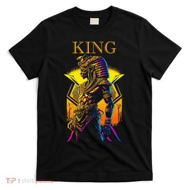 Egyptian Black King Pharaoh Ancient Egypt Couples Kemet T-Shirt