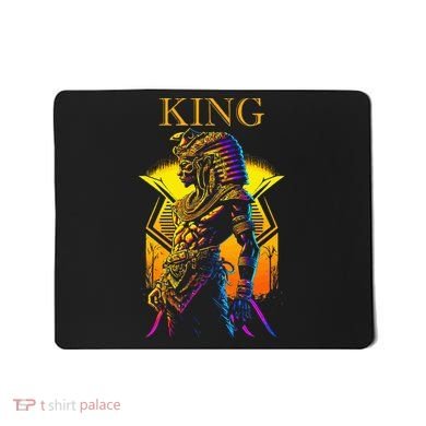 Egyptian Black King Pharaoh Ancient Egypt Couples Kemet Mousepad