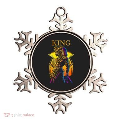 Egyptian Black King Pharaoh Ancient Egypt Couples Kemet Ornament