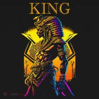 Egyptian Black King Pharaoh Ancient Egypt Couples Kemet Ornament thumb 1