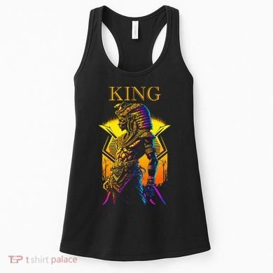 Egyptian Black King Pharaoh Ancient Egypt Couples Kemet Women's Tank Top