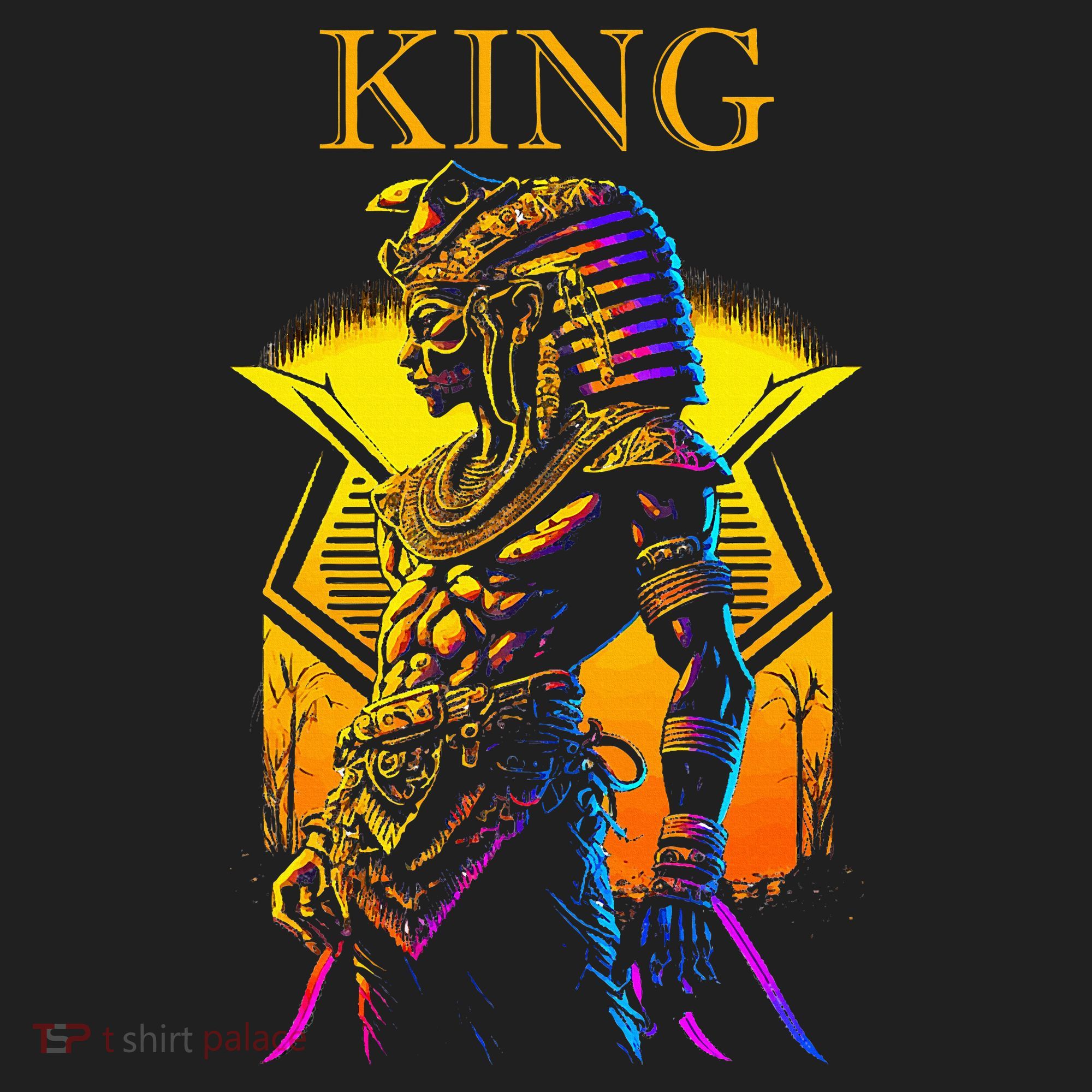 Egyptian Black King Pharaoh Ancient Egypt Couples Kemet Hat