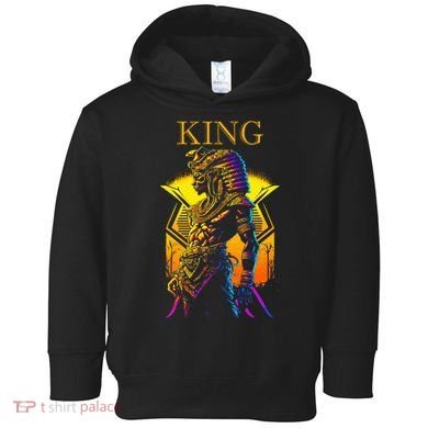 Egyptian Black King Pharaoh Ancient Egypt Couples Kemet Toddler Hoodie