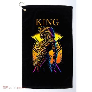 Egyptian Black King Pharaoh Ancient Egypt Couples Kemet Golf Towel