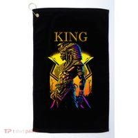 Egyptian Black King Pharaoh Ancient Egypt Couples Kemet Golf Towel thumb 0