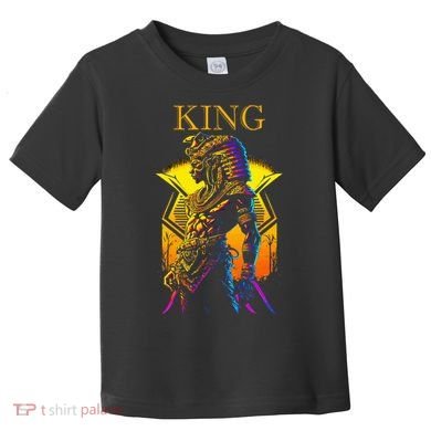 Egyptian Black King Pharaoh Ancient Egypt Couples Kemet Toddler T-Shirt