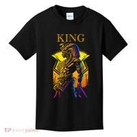 Egyptian Black King Pharaoh Ancient Egypt Couples Kemet Kids T-Shirt thumb 0