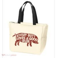 Every Butt Loves A Good Rub Meat Smoking Bbq Tote Bag thumb 3