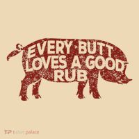 Every Butt Loves A Good Rub Meat Smoking Bbq Tote Bag thumb 4
