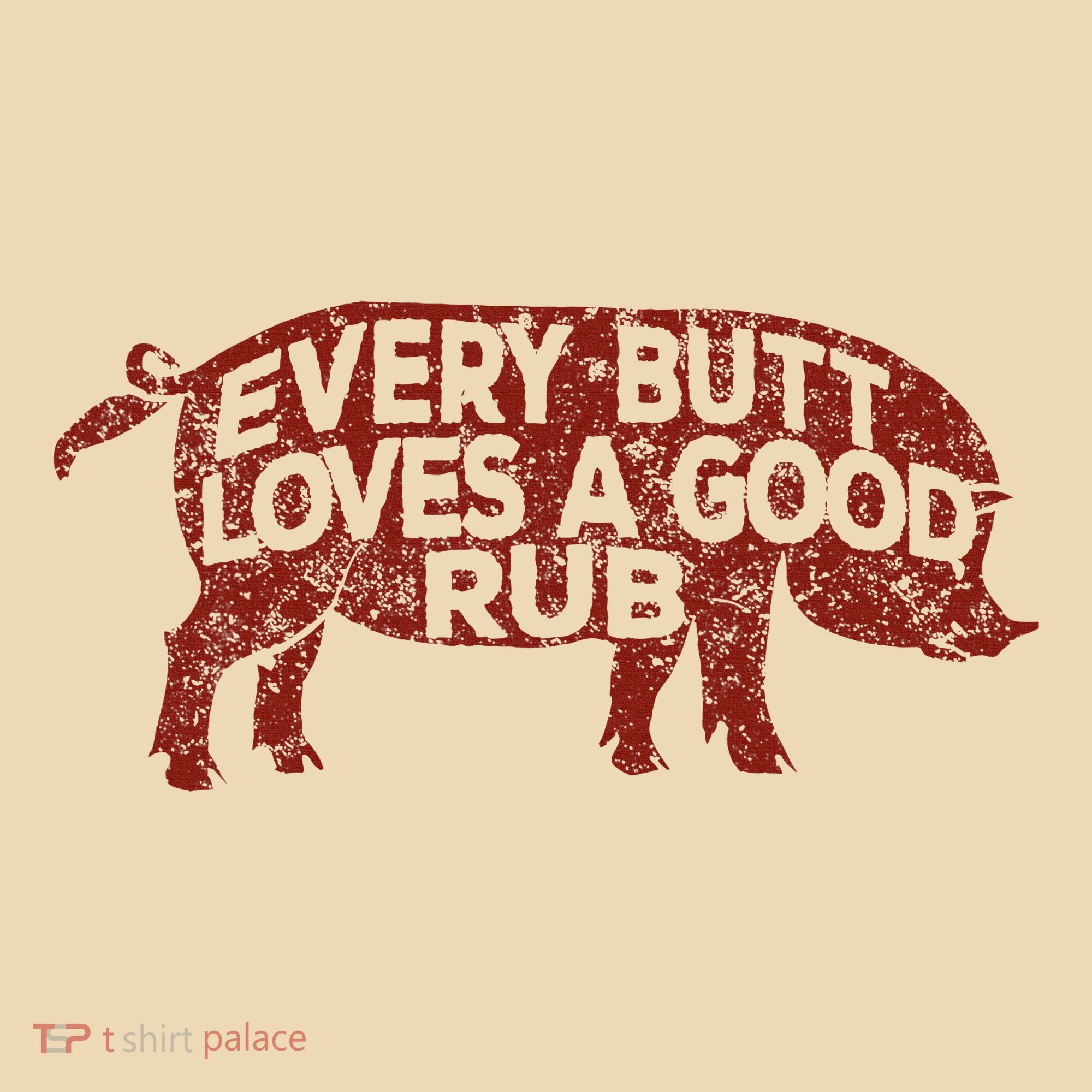 Every Butt Loves A Good Rub Meat Smoking Bbq Tote Bag