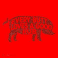 Every Butt Loves A Good Rub Meat Smoking Bbq Santa Hat thumb 1